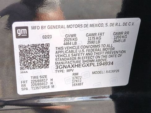 Certified 2023 Chevrolet Equinox LS w/ LS Convenience Package FWD image 34