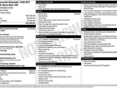 Certified 2024 Chevrolet Silverado 1500 RST AWD/4WD image 5