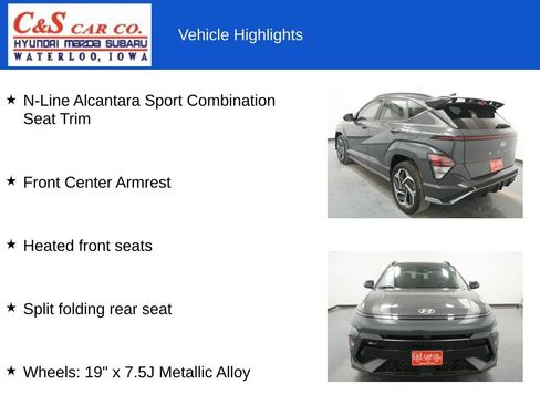 Used 2024 Hyundai Kona N Line AWD/4WD image 13