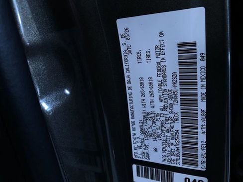 New 2026 Toyota Tacoma TRD Sport AWD/4WD image 26