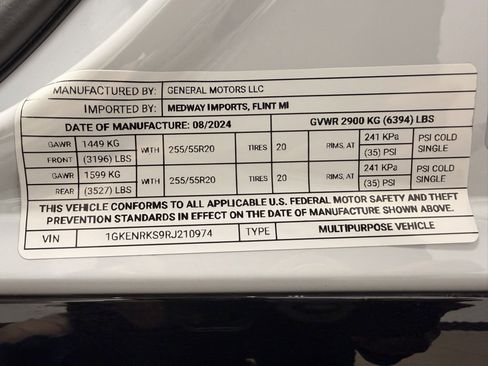 Used 2024 GMC Acadia Denali w/ LPO, Floor Liner Package image 35