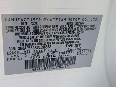 Used 2025 Nissan Kicks S FWD image 34