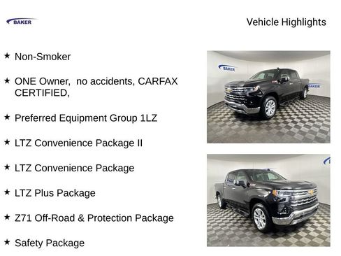 Certified 2023 Chevrolet Silverado 1500 LTZ AWD/4WD image 4