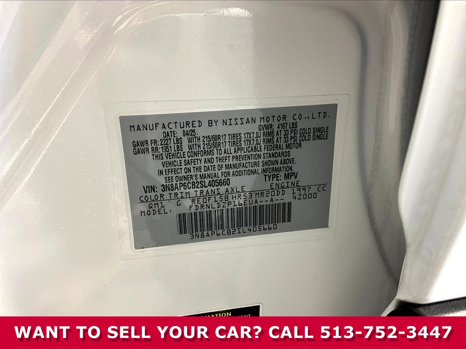 Used 2025 Nissan Kicks SV AWD/4WD image 17