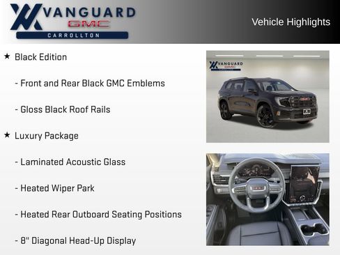 New 2026 GMC Acadia Elevation w/ Black Edition image 15