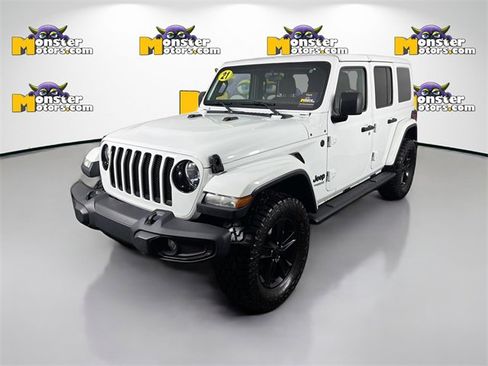 Used 2021 Jeep Wrangler Unlimited Sahara image 1