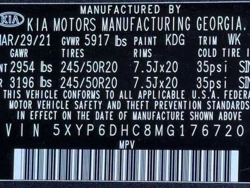 Used 2021 Kia Telluride S AWD/4WD image 53