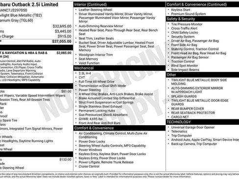 Used 2018 Subaru Outback 2.5i Limited image 10
