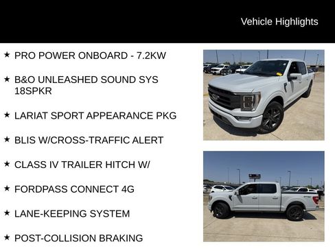Used 2023 Ford F150 Lariat w/ Equipment Group 502A High AWD/4WD image 5