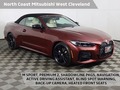 Used 2022 BMW 430i xDrive Convertible w/ M Sport Package image 1