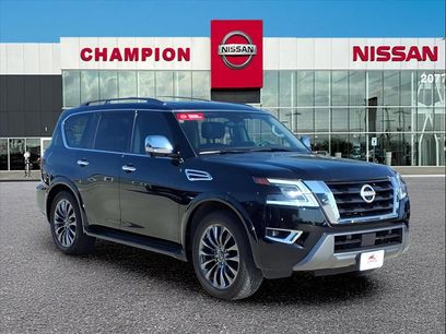 Used 2023 Nissan Armada Platinum w/ Captain's Chairs Package