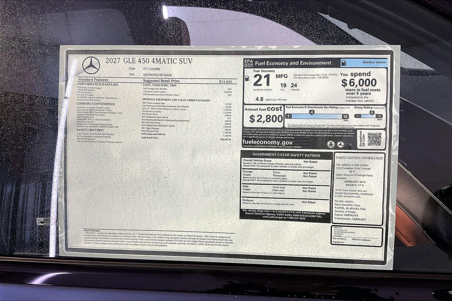 New 2027 Mercedes-Benz GLE 450 4MATIC image 18