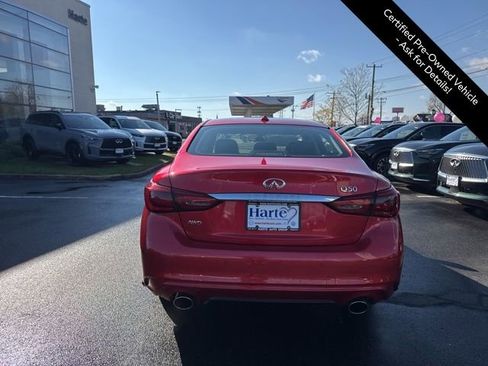 Certified 2022 INFINITI Q50 Luxe w/ Cargo Package image 6