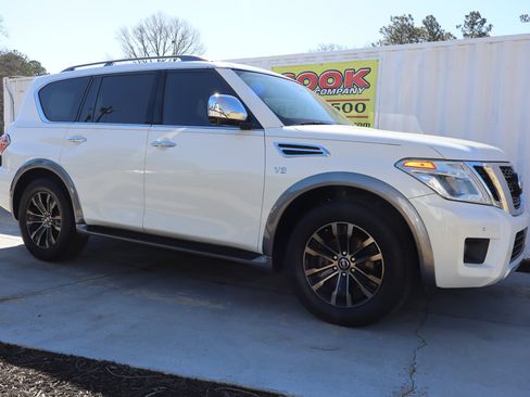 Used 2017 Nissan Armada Platinum w/ Captain Seat Package image 4