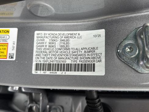 New 2026 Honda Civic Sport image 31