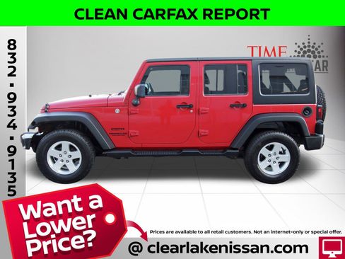 Used 2014 Jeep Wrangler Unlimited Sport w/ Quick Order Package 24S image 4