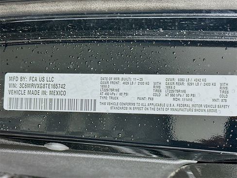 New 2026 RAM ProMaster 3500 image 19