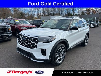 Certified 2025 Ford Explorer Platinum w/ Ultimate Package