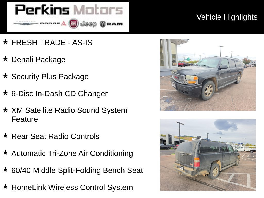 Used 2003 GMC Yukon XL Denali AWD/4WD image 14