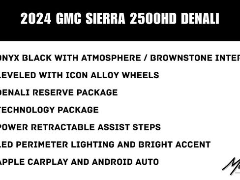 Used 2024 GMC Sierra 2500 Denali w/ Denali Reserve Package AWD/4WD image 2