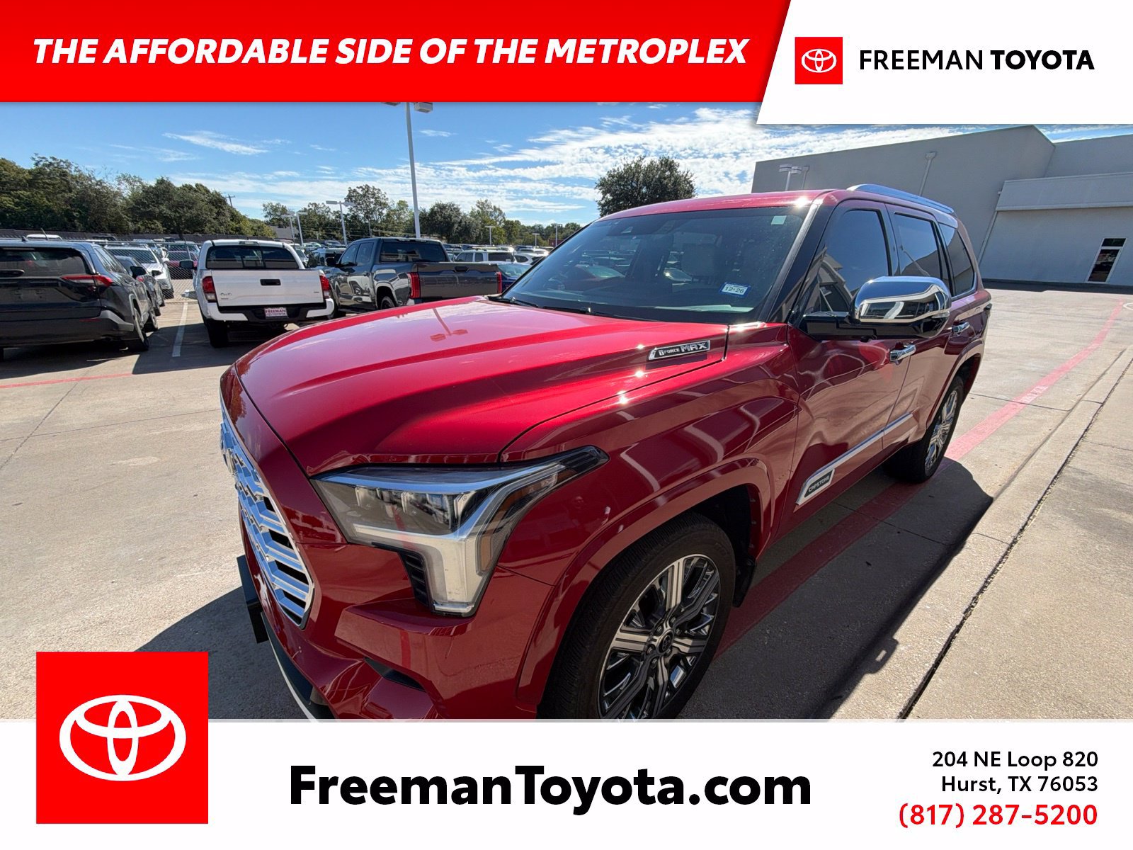 Used 2023 Toyota Sequoia Capstone AWD/4WD image 1