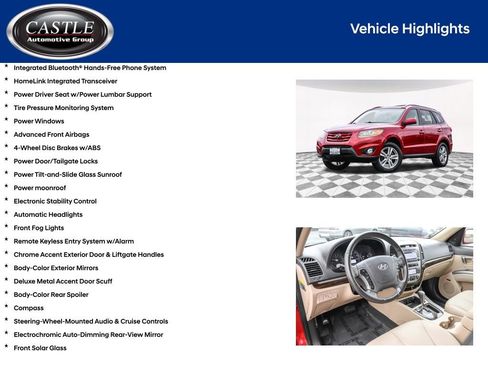 Used 2011 Hyundai Santa Fe Limited image 7