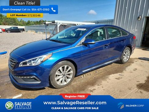 Used 2017 Hyundai Sonata Sport w/ Cargo Package FWD image 1