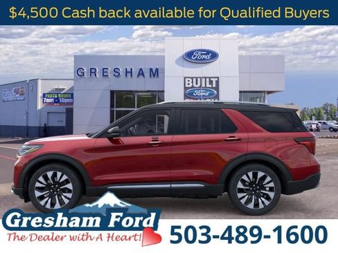 New 2026 Ford Explorer Platinum w/ LUX Leather Package AWD/4WD image 3