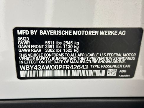 Certified 2023 BMW i4 eDrive35 w/ Premium Package RWD image 18
