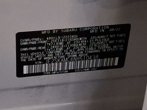 Certified 2022 Subaru Forester Wilderness image 28