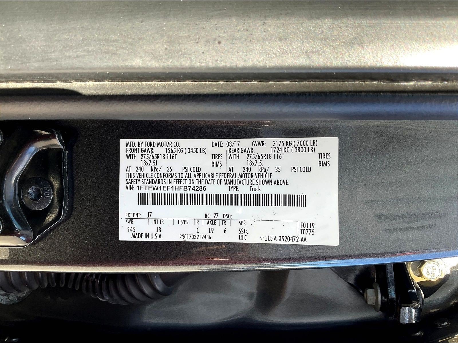 Used 2017 Ford F150 XLT w/ Equipment Group 302A Luxury AWD/4WD image 19