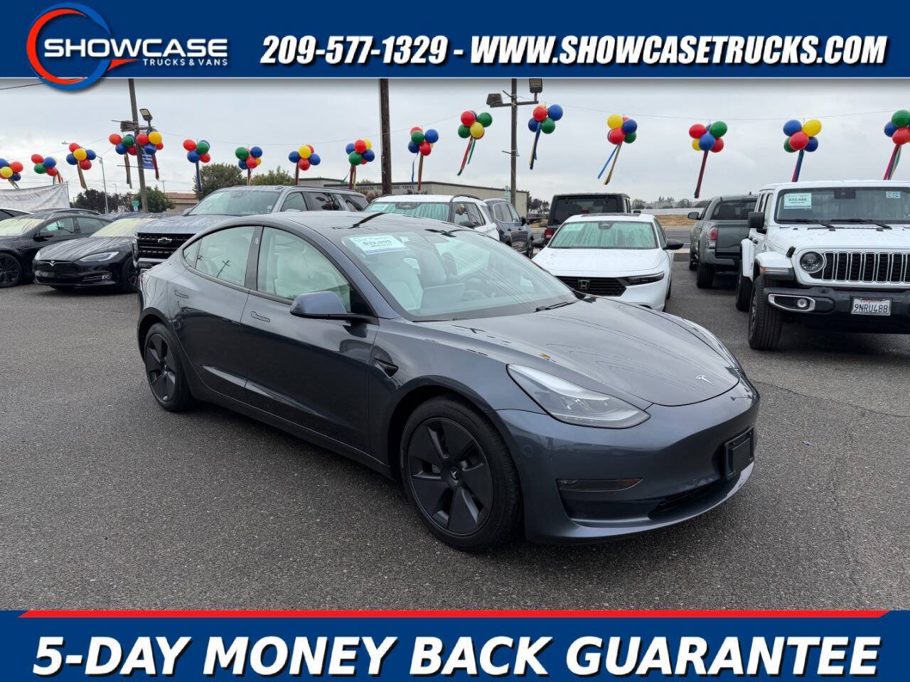 Used 2021 Tesla Model 3 Long Range AWD/4WD image 1