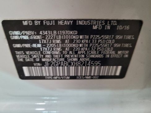 Used 2017 Subaru Crosstrek 2.0i Premium image 33