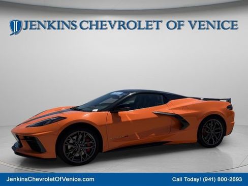 Certified 2023 Chevrolet Corvette Stingray Preferred Conv w/ Z51 Performance Package RWD image 8