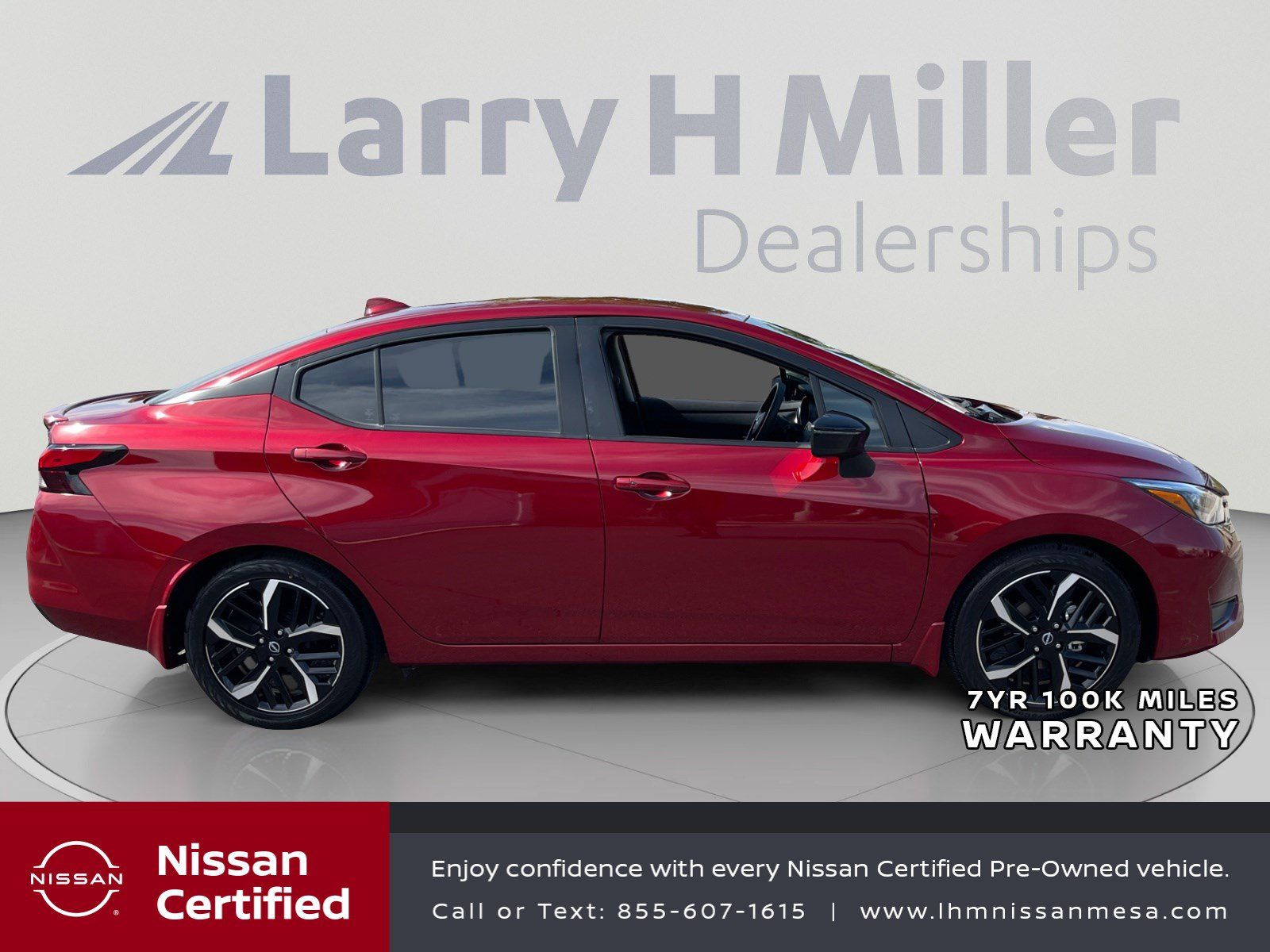 Certified 2025 Nissan Versa SR w/ Trunk Package FWD image 6