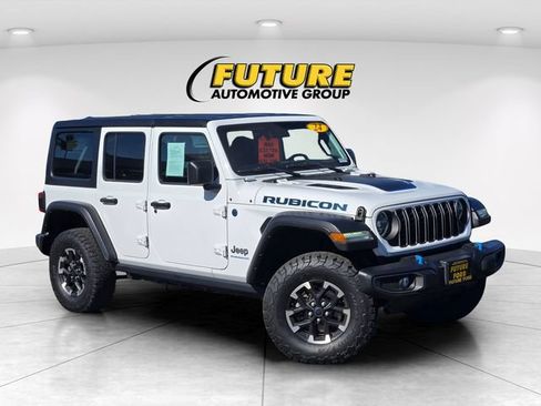 Used 2024 Jeep Wrangler Unlimited Rubicon 4xe AWD/4WD image 1