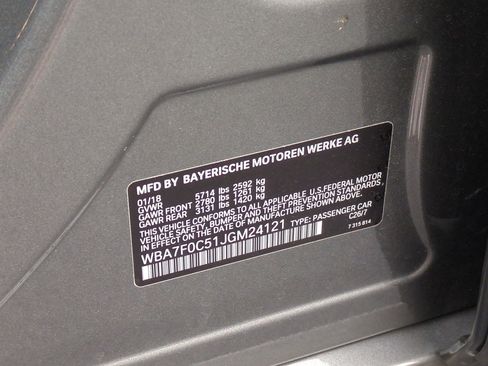 Used 2018 BMW 750i RWD image 34