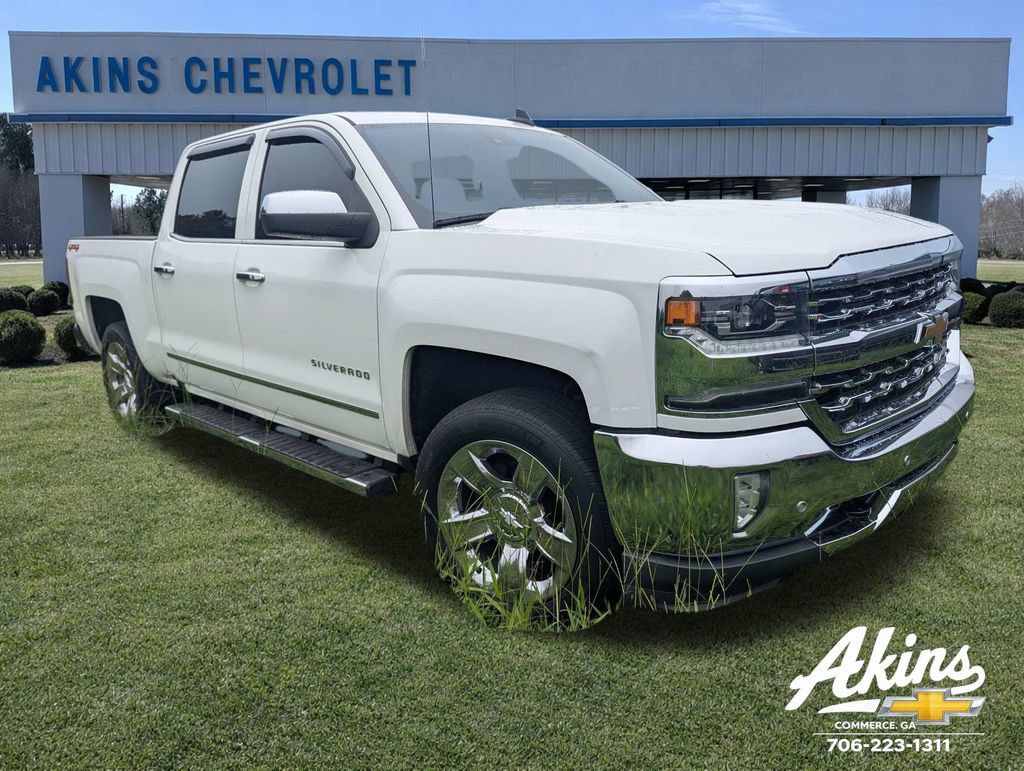 Used 2018 Chevrolet Silverado 1500 LTZ w/ Sport Package AWD/4WD image 1