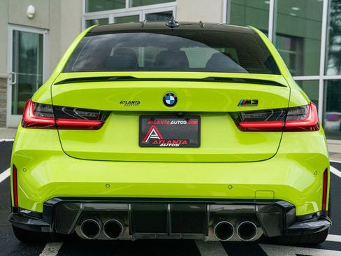 Used 2021 BMW M3 Competition w/ M Carbon Exterior Package RWD image 19