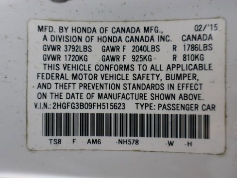 Used 2015 Honda Civic EX-L image 32