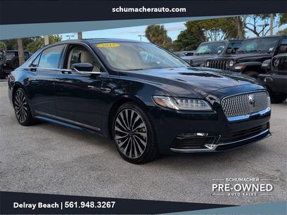Used 2017 Lincoln Continental Black Label w/ Technology Package
