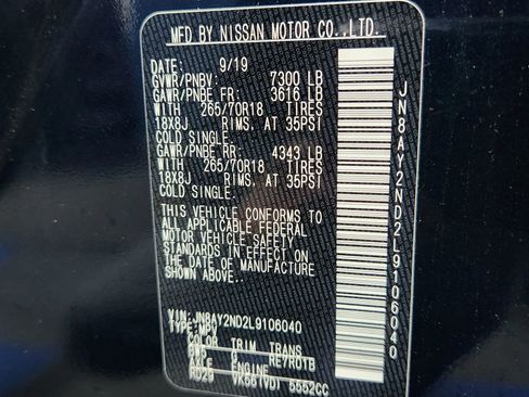 Used 2020 Nissan Armada SV w/ Driver Package image 37