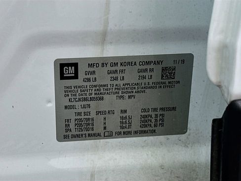 Used 2020 Chevrolet Trax LS w/ Tint and Cruise Package image 30