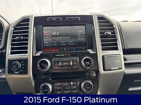 Used 2015 Ford F150 Platinum w/ Trailer Tow Package image 22