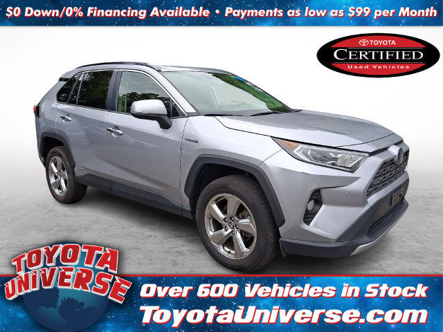 Certified 2020 Toyota RAV4 Limited w/ Limited Grade Weather Package AWD/4WD image 1