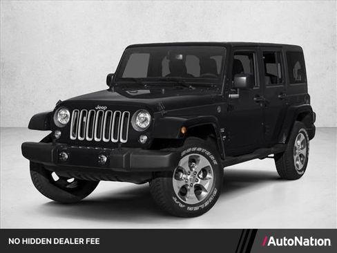 Used 2018 Jeep Wrangler Unlimited Sahara w/ Connectivity Group AWD/4WD image 1