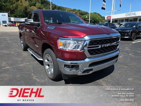 Used 2022 RAM 1500 Big Horn w/ Trailer Tow Group AWD/4WD image 1