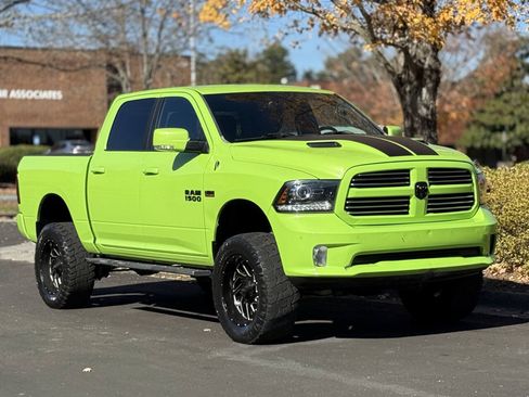 Used 2017 RAM 1500 Sport w/ Sublime Green Sport Package AWD/4WD image 3