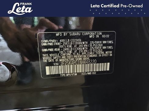 Used 2022 Subaru Forester Limited AWD/4WD image 27