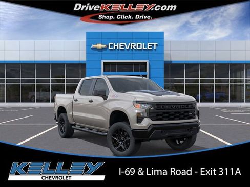 New 2026 Chevrolet Silverado 1500 Custom Trail Boss w/ Turbomax Blackout Package image 1